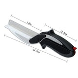2-IN-1 KNIFE AND CUTTING BOARD